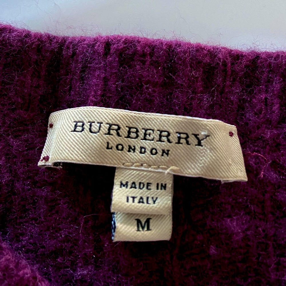 Wool Burberry Sweater